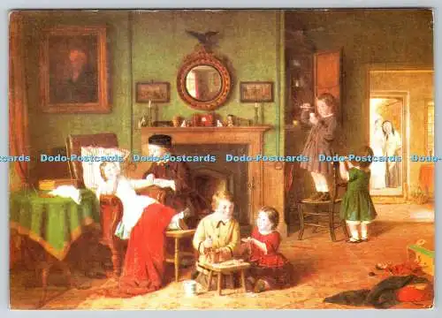 D315209 beim Arzt spielen. Frederick Daniel Hardy. Medici Society. London. Engl