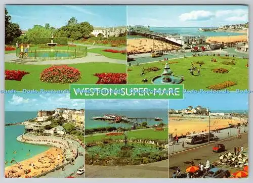 D315244 Südwestengland. Somerset. Weston Super Mare. John Hinde. Redruth. Pr