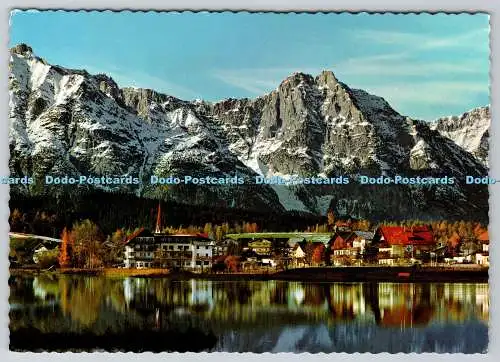D323304 Tirol. Seefeld mit Wettersteingebirge. KTV. Tiroler Kunstverlag Chizzali