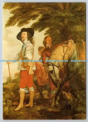 D318067 Norfolk. Thetford. Euston Hall. Porträt von König Charles I. Lord Hamilton