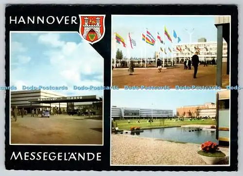 D323316 Hannover. LUX Ansichtskarten Verlag. PM Hannover BPS. 1963. Multi View