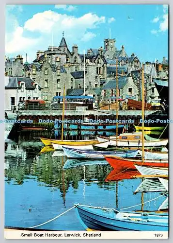 D318078 Shetland. Lerwick. Kleiner Bootshafen. Whiteholme. Dundee. Hagel Caledoni