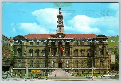 D315265 Spanien. Bilbao. Ayuntamiento. Rathaus. Hotel de Ville. 1986. Postkarte
