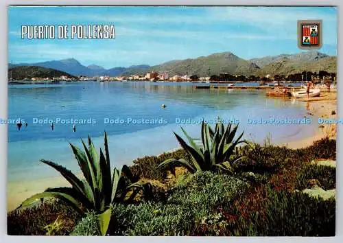 D315267 Mallorca. Puerto de Pollensa. Teilansicht. Subirats Casanovas. Valencia