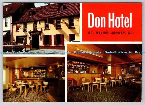 D319709 C.I. Trikot. St. Helier. Don Hotel. Jarrold. Norwich. England. Multi Vi