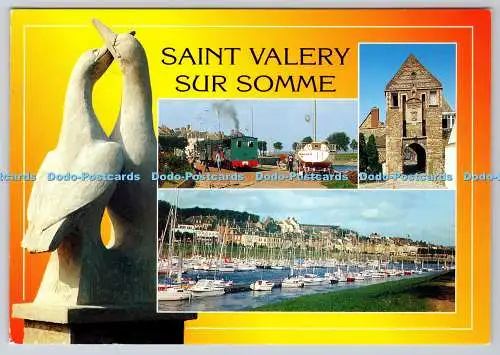 D315294 Saint Valery Sur Somme. Somme. Cote Picarde. Les Oiseaux. Le Petit Train