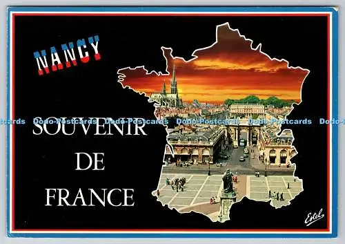 D315310 Souvenir de France. Meurthe et Moselle. Nancy. En Lorraine. La place Sta
