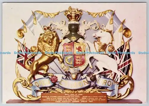 D323362 Royal Arms. Wiltshire Railcards 3. Wiltshire Bibliothek und Museum Service.