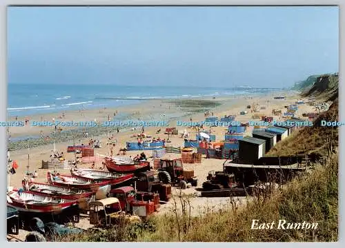 D319732 Norfolk. East Runton. Der Strand. A. C. E. Karten