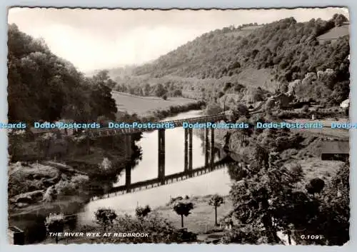 D319746 The River Wye bei Redbrook. RP