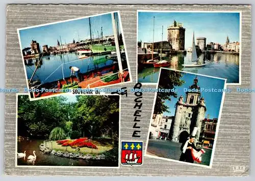 D323380 La Rochelle. Charente Maritime. Le Port Les Tours. Mexichrom. Diplom P