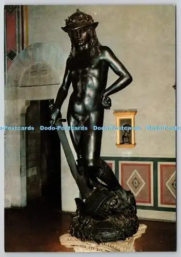 D318149 Firenze. Museo Nazionale. Donatello. David aus Bronze. Giusti di S