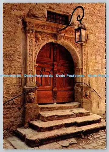 D318156 Deutschland. Rothenburg o. d. Tauber. Rathausportal verändert. Krüger. West
