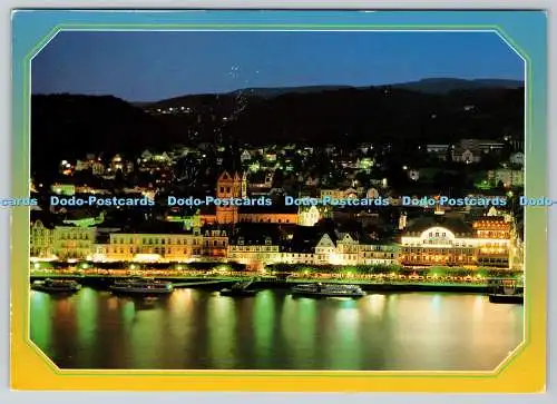 D323398 Boppard bei Nacht. Edmund von König. Heidelberg. 2004