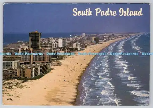 D319770 Texas. South Padre Island. Küstenkarten. Richard Stockton. PM. Austin.