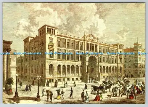 D323403 Postamt Stuttgart 1871. Post. Frankfurt am Main. Postmuseen kar