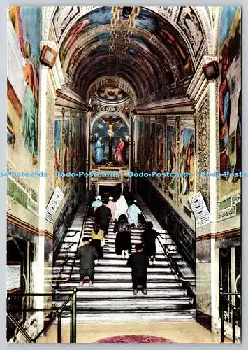 D318181 Italien. Roma. Heilige Treppe. Passionisti Scala Santa. GM. Milano. Postkarte