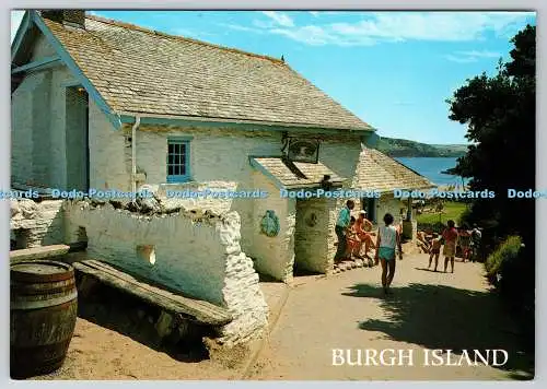 D323413 Burgh Island. Pilchard Inn. Bigbury on Sea. J. Salmon Ltd. Sevenoaks. Ke