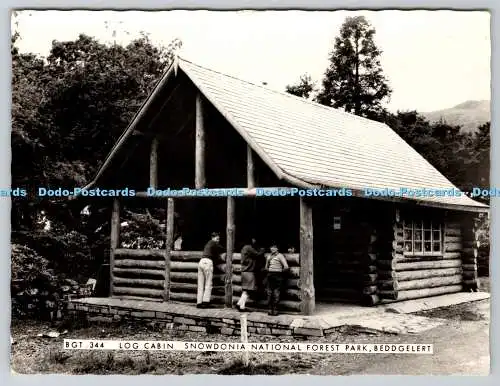 D319786 Beddgelert. Blockhaus Snowdonia National Forest Park. Frith Serie