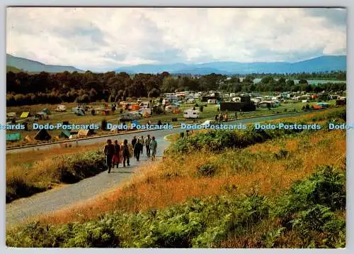 D323414 Der Campingplatz Glenmore und Loch Marlich. Inverness Shire. DRG. J. Art