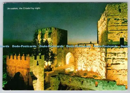 D319788 Jerusalem. Die Zitadelle bei Nacht. Palphot