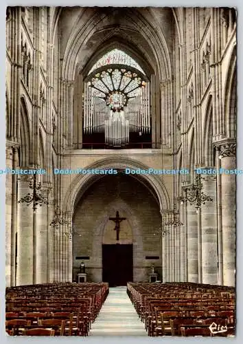 D318187 Aisne. Soissons. Les orques de la Cathedrale. Combier Imprimeur Macon. C