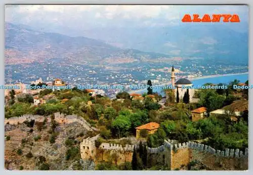 D315371 Alanya. Kaladen kente uzak bir bakis. Bekir Baki AKSU. Yasemin Ticaret.