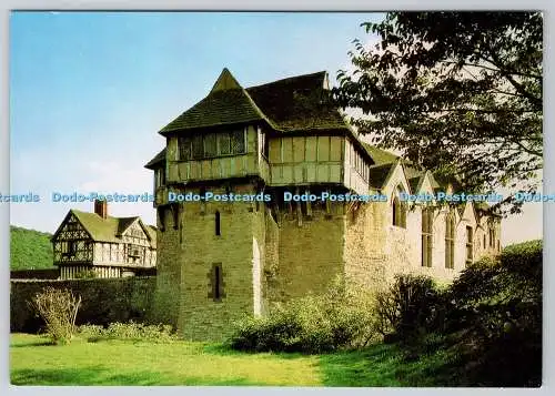 D323419 Stokesay Castle. Der Priesterturm. English Life Publications Ltd. Derb