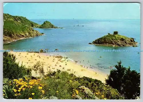 D323434 Porteelet Bay. Jersey. Farbe C.I. Cotman. Jarrold and Sons. Norwich. PM