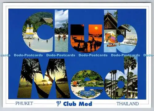 D323440 Phuket. Thailand. Kata Beach. Club Med von Artcard Asia. Bangkok. John Ev