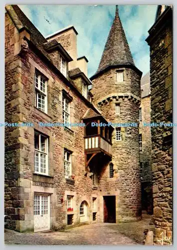 D318209 Ille et Vilaine. Saint Malo. Cour de la Houssaye maison de la Duchesse A