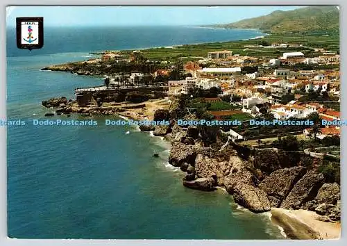 D315400 Costa del Sol. Nerja. Luft Teilansicht. Dominguez. Madrid. Escudo de Oro