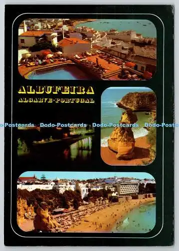 D318217 Portugal. Algarve. Albufeira. Francisco Mas. N. 344. Postkarte. Multi vie