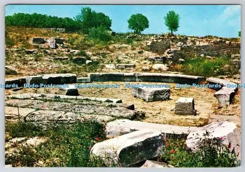 D315402 Türkei. Canakkale. Parlimainit Buildin at Troy. Kartpostal Limited Sirke