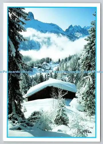 D318219 L Hiver. Mythra. Sallanches. Klischee Patrice Labarbe. Imprimerie Fot Lyon