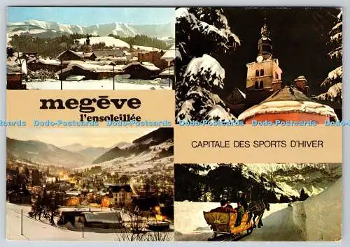 D323458 Megeve. Lensoleile. Sport d Hiver. Haute Savoie. FC. France Couleur.