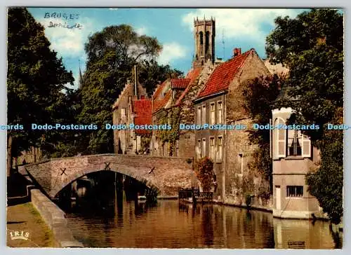 D323465 Brügge. Der Quai Vert. Iris. Nels. Mexichrom. Bearbeiten. Thill S.A. Bruxell