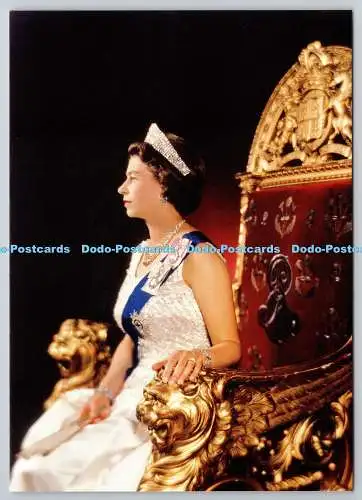 D318279 Queen Elizabeth II. Yousuf Karsh 1966. Kamerapresse. National Portrait G