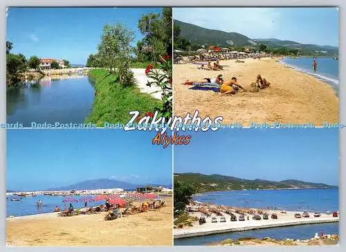 D323516 Zakynthos. Alykes. Adam Editions. Athen. Griechenland. Multi View