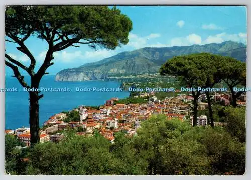 D323519 Sorrent. Panorama vom Pinienhügel. OK Spedisci Qualita. Kosmos. Cava