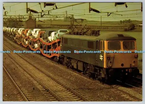 D315470 Polesworth. Class 87 Electric 87024 Lord of the Isles. Nach der Schlacht.