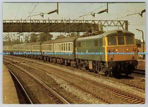 D315471 Rugeley. Class 86 Electric 86312. Nach der Schlacht. London. P219. Postca