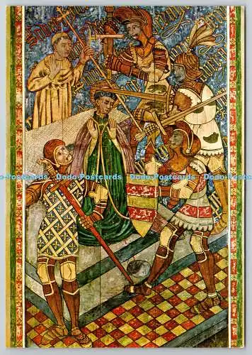 D318293 Kathedrale von Canterbury. Mord an Becket. Topische Presse. London. Pitkin Pi