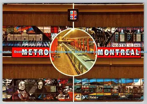 D319904 Metro Montreal. Metrostation McGill. Benjamin Montreal. Multi View