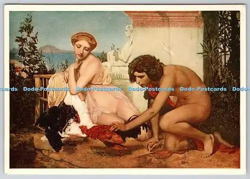 D315491 Parigi. Museo del Louvre. La Lotta dei Galli. L. Gerome. Eliocromia Zacc