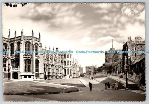 D319920 Windsor Castle. St.-Georgs-Kapelle und runder Turm. S. G. Murphy. RP