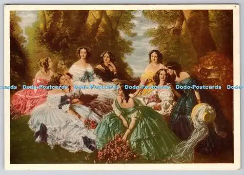 D315495 Chateau de Versailles. L Imperatrice Eugenie et sa Cour. Winterhalter. E