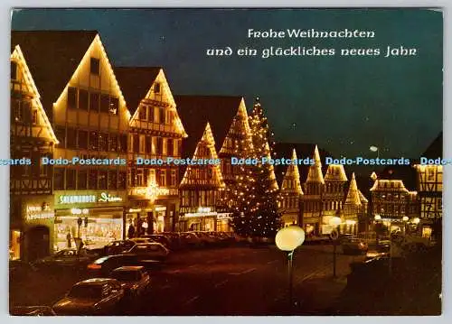 D323584 Calw im Schwarzwald Marktplatz. Herst u. Verlag Schoning und Co. Gebrude