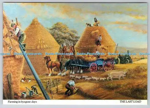 D315532 Landwirtschaft in vergangenen Tagen. Letzte Ladung. Dudley Pout. J. Salmon. Sevenoaks. Wa
