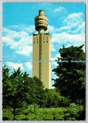 D318350 Frankfurt am Main. Henninger Turm. Krüger. Westdeutschland. Postkarte